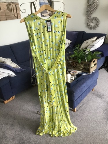 Beautiful silky dress - beautiful, marks